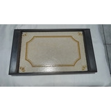Bandeja Madeira Com Azulejo