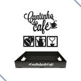 Bandeja Mdf Cantinho Do