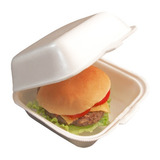 Bandeja P  Hambúrguer Isopor Hamburgueira Lanche Ch01 200un