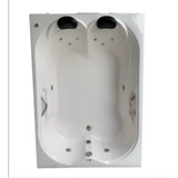 Banheira Dupla Italica 180x120x43