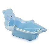 Banheira Infantil Formato Urso 24 Litros Banho Azul 1552   Adoleta Bebê