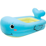 Banheira Inflável Baleia 35l 45cm Sensor Temperatura Buba