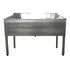 Banheira Reforçada Inox P  Banho Tosa  Pet Shop  Veterinário