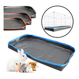 Banheiro Higiênico Cercado Porquinho Índia Impermeável 60x90 Cor Azul