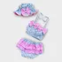 Banho De Sol Infantil Bebe Verão Menina Bolinha Baby Biquini