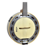 Banjo Rozini Studio Rj11 Wide Box Elétrico Ativo Branco