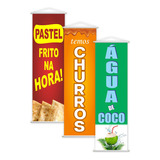 Banner Churros Pastel