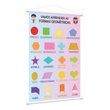 Banner Didatico Formas Geometricas