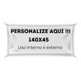 Banner Faixa Personalizada Com