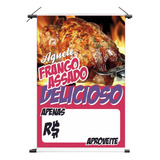 Banner Frango Assado Tamanho  50x70cm