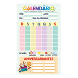 Banner Pedagogico Calendario Editavel