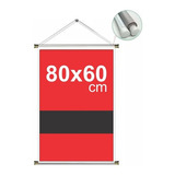 Banner Personalizado 80x60cm Arte