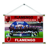 Banner Poster Flamengo Campeao