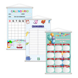 Banners Escolares Calendario Chamadinha