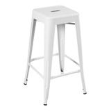 Banqueta Alta Cozinha Tolix Iron Industrial Aço 76 Cm Cores