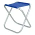 Banqueta Aluminio Diversas Cores Suporta 90kg Praia Camping Cor Azul marinho