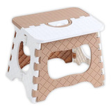 Banqueta Dobrável Infantil 20cm Suporta Até 30kg