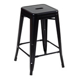 Banqueta Iron Tolix Metal Cozinha Aço 61 Cm Várias Cores