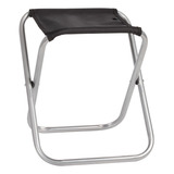 Banqueta Jogá Dobrável Cor Preto 39x36cm