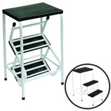 Banqueta Mini Escada Branca