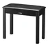 Banqueta Yamaha Bc-108 Preto P/ Piano Em Madeira Acolchoada