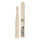 Baqueta Nova Vic Firth 5b Ponta De Madeira N5b Made In Usa