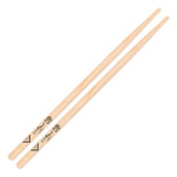 Baqueta Vater Carl Palmer 2022 Model Drum Sticks Cor Palha