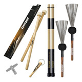 Baquetas Mallet Feltro Rods