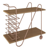 Bar Em Metal Cobre