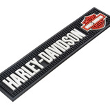 Bar Mat Harley Davidson Moto Coleção Tapete Cerveja Apoio Cor Branco