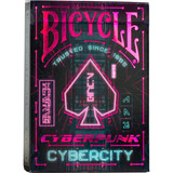 Baralho Bicycle Cyberpunk Cybercity Cartas Premium Original