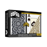 Baralho Class 1546 Elite Preto E Dourado Estojo Duplo Cartas