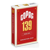 Baralho Copag 139 Classic Vermelho Com 54 Cartas Idioma Português