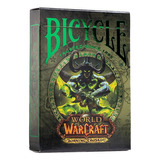 Baralho De Cartas De Baralho Inglês Bicycle Warcraft Crossword Green Backside