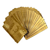 Baralho Folheado Ouro 24k