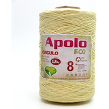 Barbante Apolo Eco Nº08 1,8kg Cor 1074 Amarelo Bebê