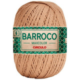 Barbante Círculo Nº 6 Barroco Maxcolor - 226m - 200g - Castanha 7625