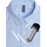 Barbatana Plástico P/ Gola Camisa Social/ 7,0cm X 12mm/ 25un