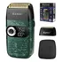 Barbeador Elétrico Shaver Kemei Km2027 Bivolt Profissional Cor Verde-escuro 110v/220v