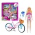 Barbie - Bicicleta Com Boneca E Acessórios