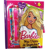 Barbie - Meu Diário De Segredos, De Ciranda Cultural, Mattel. Editora Ciranda Cultural, Capa Dura Em Português, 2017