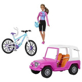 Barbie Acampamento Jipe Off