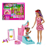 Barbie Babysitters Negra Parque