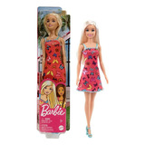 Barbie Boneca Barbie Fashion - Loira / Verm - Mattel