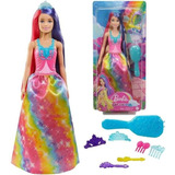Barbie Boneca Princesa Penteados Fantasticos - Mattel Gtf38