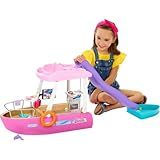Barbie Conjunto De Brinquedo Barco Dos Sonhos Para Crianças A Partir De 3 Anos