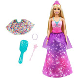 Barbie Dreamtopia 2-in-1 Princess To Mermaid - Importado Eua