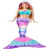 Barbie Dreamtopia Sereia Luzes E Brilhos, Mattel
