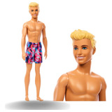 Barbie Fashion Ken De Praia Com Traje Tie Dye