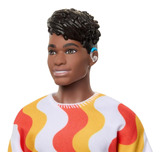 Barbie Ken Fashionista 220 Negro C/ Aparelho Auditivo Mattel